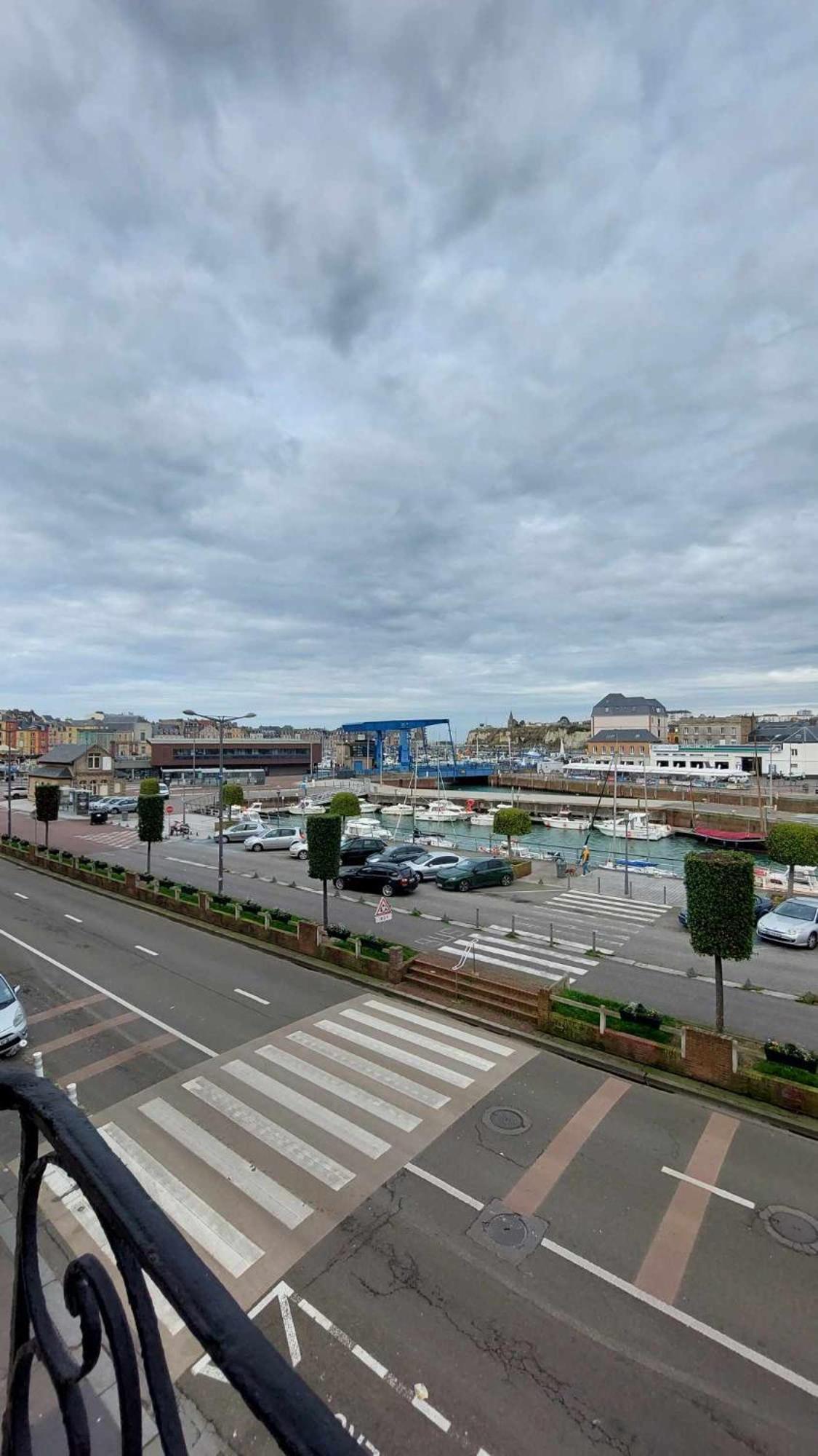 Vue Sur Le Port Studio Le Moussaillon Dieppe Eksteriør bilde